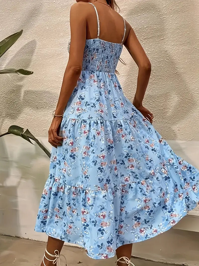 Mariana™ | Den Blommiga Sommarbrisen Klänning