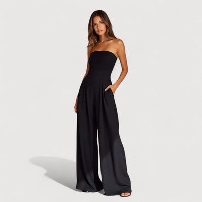 Emely™ | Elegant axellös byxdress
